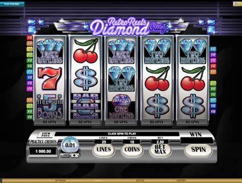 retro reels diamond glitz slots